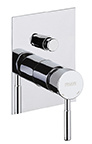Смеситель Fiore Xenon 44NN7517 для душа, черный