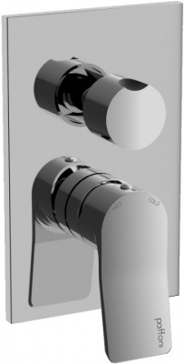 Смеситель Paffoni Tilt TI019ST/M для душа, сталь
