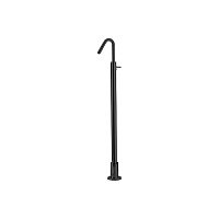 Смеситель Cisal Step ST0045102Q для раковины, титан/черный