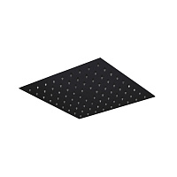 Верхний душ Plumberia Selection Shower SAQ3114NO 25x25 черный матовый