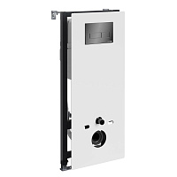 Система инсталляции WasserKRAFT Abens 20TLT.010.ME.WH.PB03 для унитаза, черный