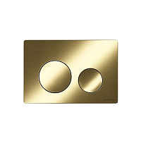 Кнопка смыва Ceramica Nova Balance/Circle CN12-001BG брашированное золото