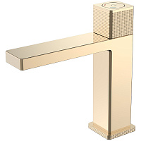 Смеситель Boheme Quad 159-G для раковины, автоматический, золото