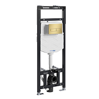 Система инсталляции WasserKRAFT Alme 15TLT.010.ME.MG03 для унитаза, золото