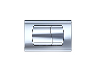 Кнопка смыва Aquatek KDI-0000047 хром глянцевый