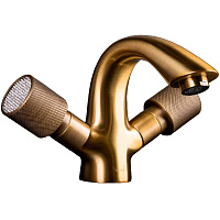 Смеситель Boheme Royal Cristal 311-Royal/CRST для раковины, бронза