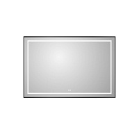 Зеркало BelBagno Kraft SPC-KRAFT-1200-800-LED-TCH-WARM-NERO 120x80 с подсветкой, черный