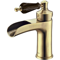 Смеситель Boheme Vogue 201-BSW для раковины, бронза/черный Swarovski