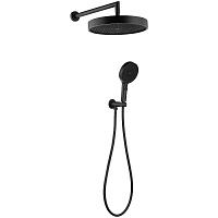 Душевой комплект Boheme Cell 427-B черный матовый