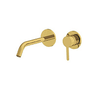 Смеситель Fima Carlo Frattini Snap F3121WLX8OS для раковины, Brushed Gold