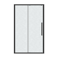 Душевая дверь Grossman Cosmo 100.K33.02.100.21.02 98-101x195 шиншилла/черный матовый