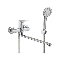 Смеситель для ванны и душа Milardo Demi DEMSB00M10 хром