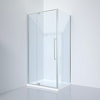 Душевой уголок Black & White Stellar Wind S812 CC-1000x1000 прозрачное/хром