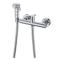 Гигиенический душ со смесителем Bravat D9140CP-RUS хром