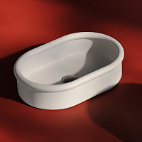 Раковина ArtCeram File 2.0 BRL003 05;00 60x40 белый матовый