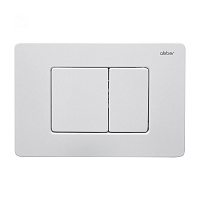 Кнопка смыва ABBER AC0120MW белый матовый