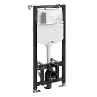 Система инсталляции WasserKRAFT Aller 10TLT.010.ME.WH01 для унитазов, белый