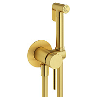 Гигиенический душ со смесителем Plumberia Selection Ixo XO2000OB золото брашированное