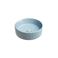 Раковина накладная Ceramicanova Element CN6057ML 36x36x11.5 голубой матовый