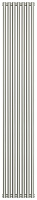 Отопительный радиатор Сунержа Эстет 00-0332-1807 180x31,5 7 секций, хром