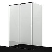 Душевой уголок WasserKRAFT Dill 61S34 130x100 черный матовый