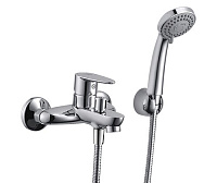 Смеситель WasserKRAFT Leine 3501 для ванны с коротким изливом, хром