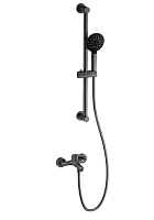 Смеситель Wonzon & Woghand WW-4560-BGG для ванны с душем, темный графит