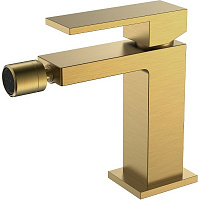 Смеситель Boheme Qubic 476-BR для биде, бронза