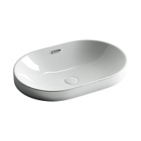 Раковина встраиваемая сверху Ceramicanova Element CN5020 60x40x19.5 белый