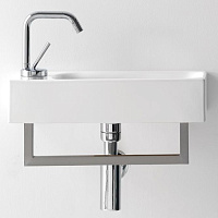 Раковина накладная Kerasan Cento 353701L*1 45x25 белый
