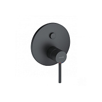 Смеситель Kludi Bozz 386593976 для ванны и душа, черный матовый