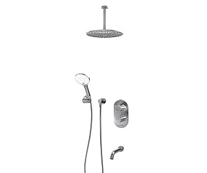 Душевой комплект WasserKRAFT Berkel A174868 Thermo хром