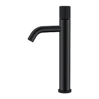 Смеситель Boheme Stick 122-BB.3 для раковины, ручка Linea, черный матовый