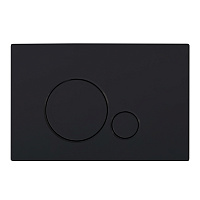 Кнопка смыва BelBagno Sfera BB017-SR-NERO.M черный матовый Tocco Morbido