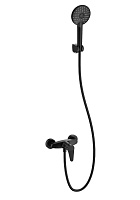 Смеситель Wonzon & Woghand Alfa WW-AE3102-MB для душа, черный матовый