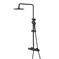 Душевая стойка Lemark Bronx LM3770BL черный