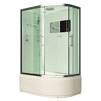 Душевая кабина Esbano Elegancia ESKB129CRBL 120x90 хром матовый