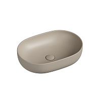 Раковина накладная Ceramicanova Element CN6047MC 60x41.5x13.5 капучино матовый