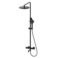 Душевая система Wonzon & Woghand WW-88739903-MB с термостатом, черный матовый