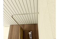 Карниз Tugatti Гл000003353 160x70 для ванны, хром