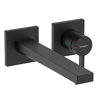 Смеситель Hansgrohe Tecturis E 73051670 для раковины, черный матовый