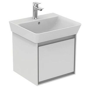 Тумба с раковиной Ideal Standard Connect Air Cube E0842B2 50 белая