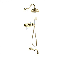 Смеситель Boheme Tradizionale oro 288 для ванны, золото