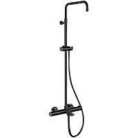Душевая стойка Remer Elegance EQ34ASSDNO черный матовый