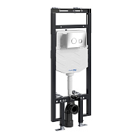 Система инсталляции WasserKRAFT Dinkel 58TLT.010.ME.CH01 для унитаза, хром