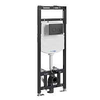 Система инсталляции WasserKRAFT Alme 15TLT.010.ME.MB01 для унитаза, черный матовый