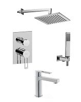 Душевой комплект Paffoni Ringo KITRIN018CR071 хром