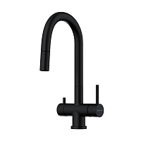 Смеситель Omoikiri Akita-S-GB 4994359 для кухонной мойки, графит