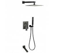 Душевой комплект ALMAes Eden TVZ-0817 черный