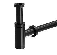 Сифон для раковины SantiLine SL-115 черный